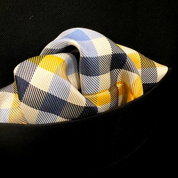 BURBERRY SPORT COAT BLAZER JACKET NAVY BLUE MEN 44S - Picture 7 of 10